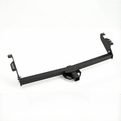 Class 3 Black 2 Inch Receiver Tube Rear Bumper Trailer Tow Hitch Towing Mount Compatible With 2004-2020 Toyota Sienna All Styles