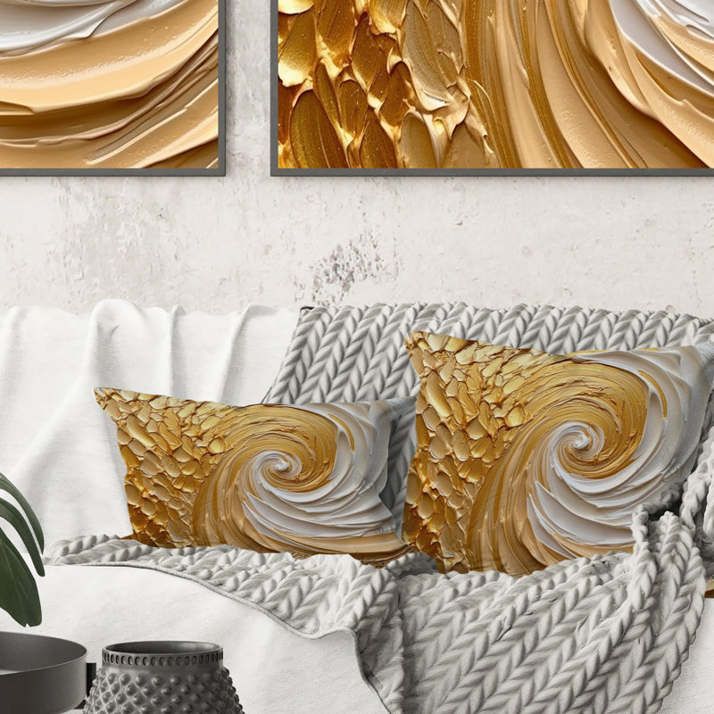 Coussin Gold, 18" x 18"