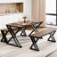 4 - Person Solid Wood Dining Set-1277273568-1277273569