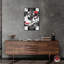 Art mural sur toile 1 pièce Notoriart Flashy Red Sneaker-100010618-100010605