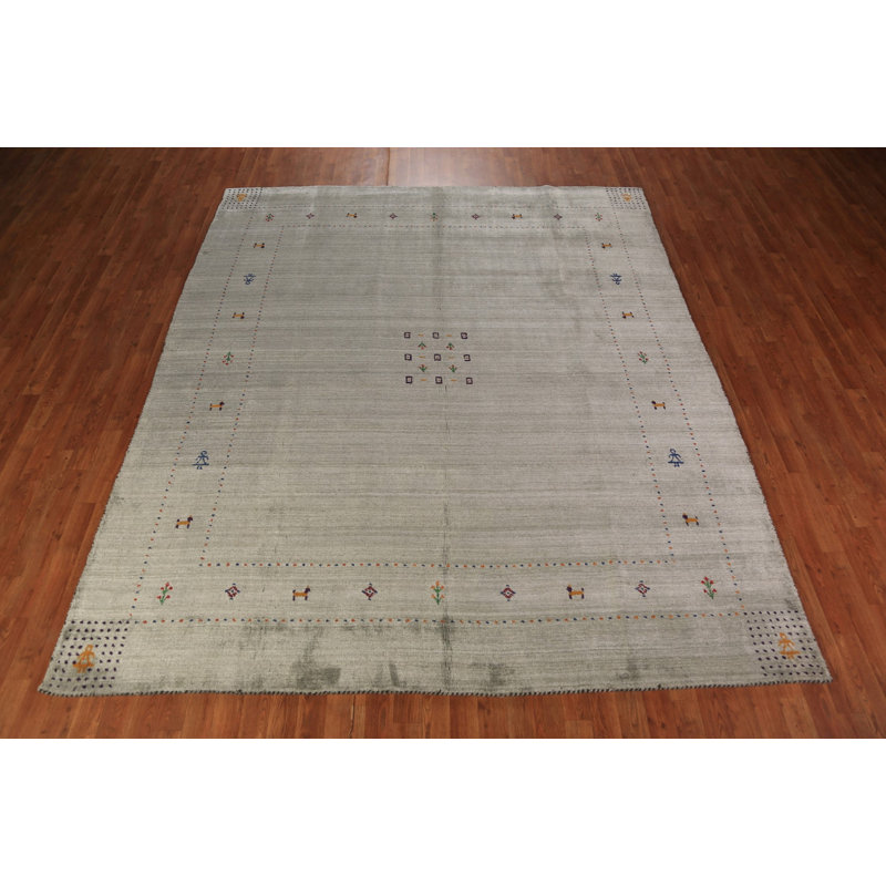 Handmade Gabbeh Oriental Area Rug 8