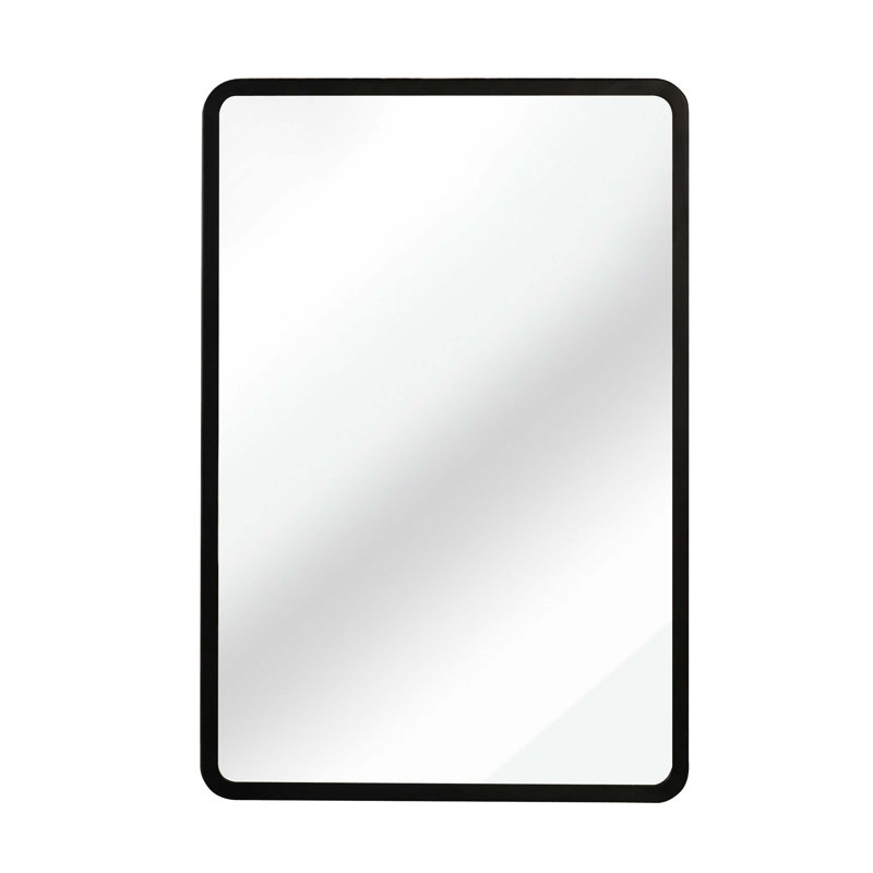 Armoire à miroir murale ou encastrée en métal 16 po x 24 po, H 24 po x l 16 po x P 5,12 po