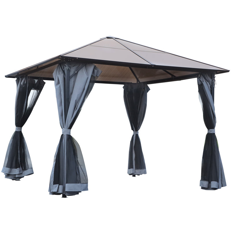 Milanna 8m x 8m Steel Patio Gazebo