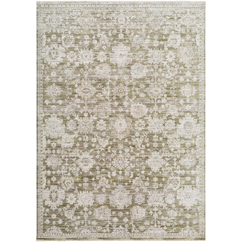 Alayo Machine Woven Indoor Rug, Rectangle 6'7" x 9'