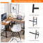 L-Shaped Steel Computer Desk
