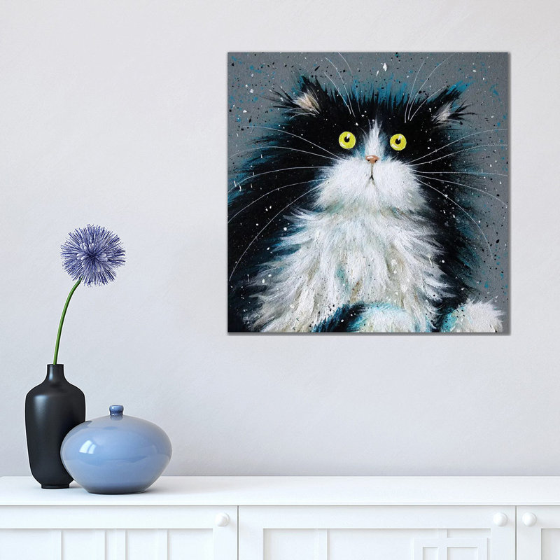 Juniper par Kim Haskins-reproduction d’art, Pas de tapis, H 18 po x l 18 po x 1,5 po, Toile tendue