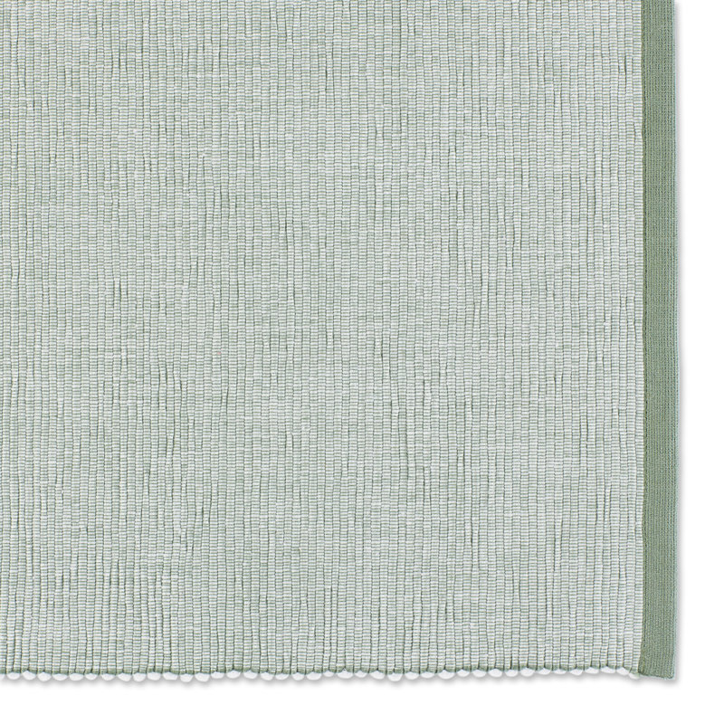 Napperon en coton côtelé 13 po, Teal
