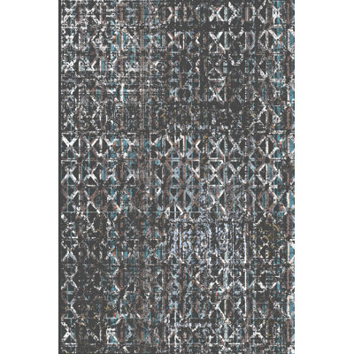 Soft Hall Carpet 2.6 x 4.9 Feet | 100% Polyester, 0.04 in Pile Height | Antibacterial, Non-Slip Underside | Woven with 3D Digital Printing | Machine Washable | Durable & Stylish for Entryways & Living Rooms