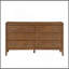 Commode en bois brun clair 1pc