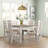 Mereworth 6 - Person Four Leg Dining Set-935137875-931307553