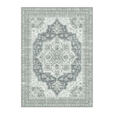 Jacob Grey Oriental Area Rug