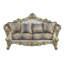 Causeuse et coussins décoratifs 78 po