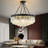 9-Light Modern Large Crystal Chandelier Semi Flush Mount Round Light Fixture Ceiling Lamp Farmhouse For Dining Living Room Foyer Bedroom, Bulbs Not Included-1604978400