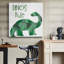 Toile tendue avec châssis Dinos