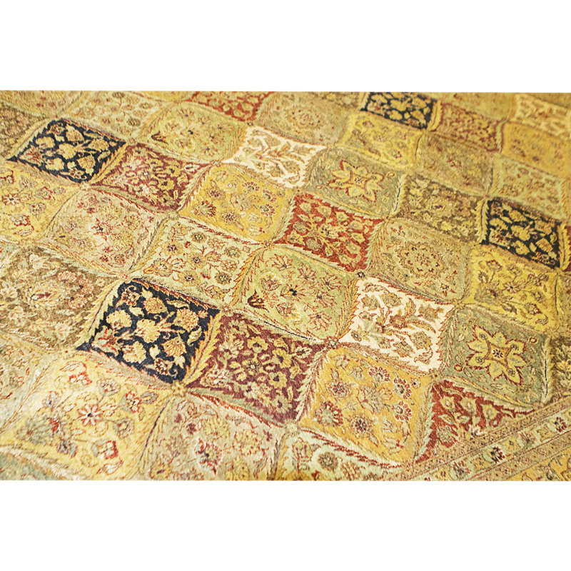 Hand Knotted Wool Area Rug