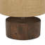 Lampe de table en bois avec abat-jour-519110200