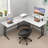 Lacey L-Shaped Metal Base Computer Desk-225453993