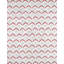 5'X8' Chevron Area Rug in Silver