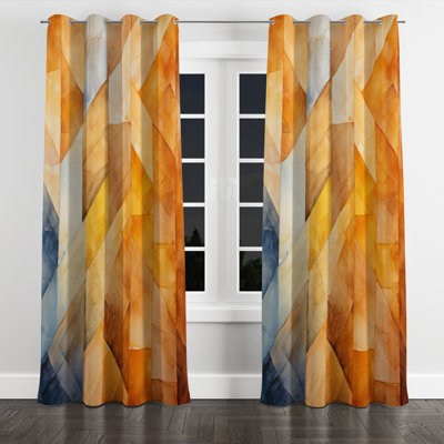 Andelin - Modern Velvet Grommet Curtain - Room Darkening - 1 Panel