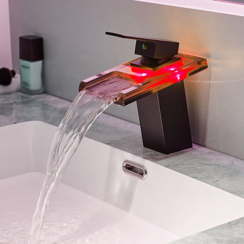 Single-Hole Single-handle Bathroom Faucet, Matte Black