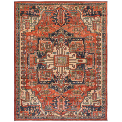 Pavlos Area Rug with Non-Slip Backing