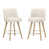 Ivory Seat/ Brushed Frame