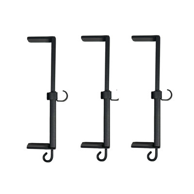 Ensemble de 3 porte-manteaux pour porte-jarretelles et porte-manteau Jairo