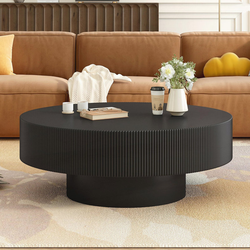 Table basse moderne pour le salon, Noir