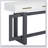 Elegant Console Table With Three Drawers, Extra Long Entryway Table For Hallways And Living Rooms, Durable And Stylish-1708657868