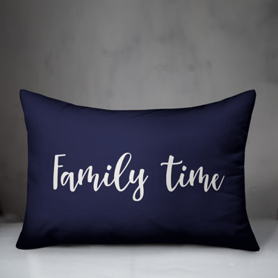  Family Time Lumbar Pillow