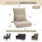 Outdoor Deep Seat Chair Cushion Set-115378385-121594429