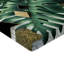 Drap-housse Ambesonne Monstera_ Art abstrait bohème_ Gris foncé émeraude-95977415
