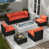 Orange / noir est en rupture de stock