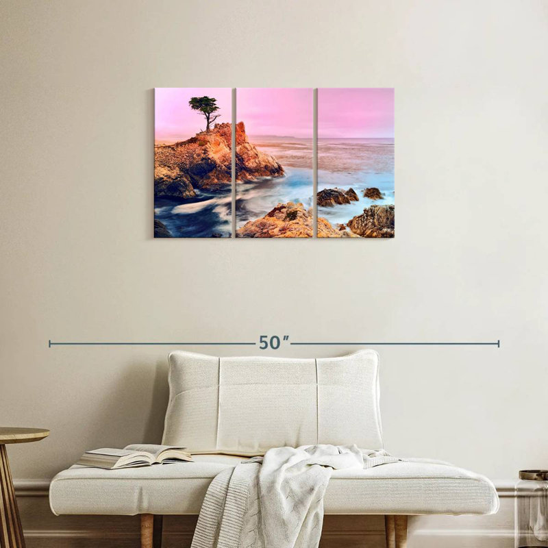 Gillard The Lone Cypress Pebble Beach, H 20 po x l 33 po