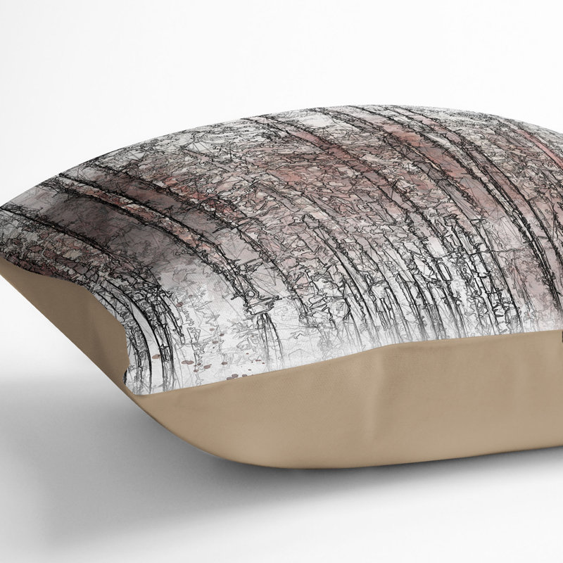 Square Cushion, 40cm H x 40cm W x 15cm D, Stone