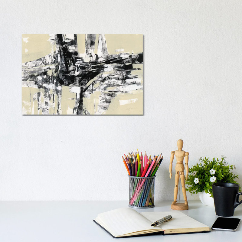 Graphic Fishermans Net by Silvia Vassileva - Wrapped Canvas Gallery-Wrapped Canvas Giclée, 20.32 cm H x 30.48 cm W