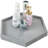Concrete Hexagonal Display Bathroom Accessory Tray