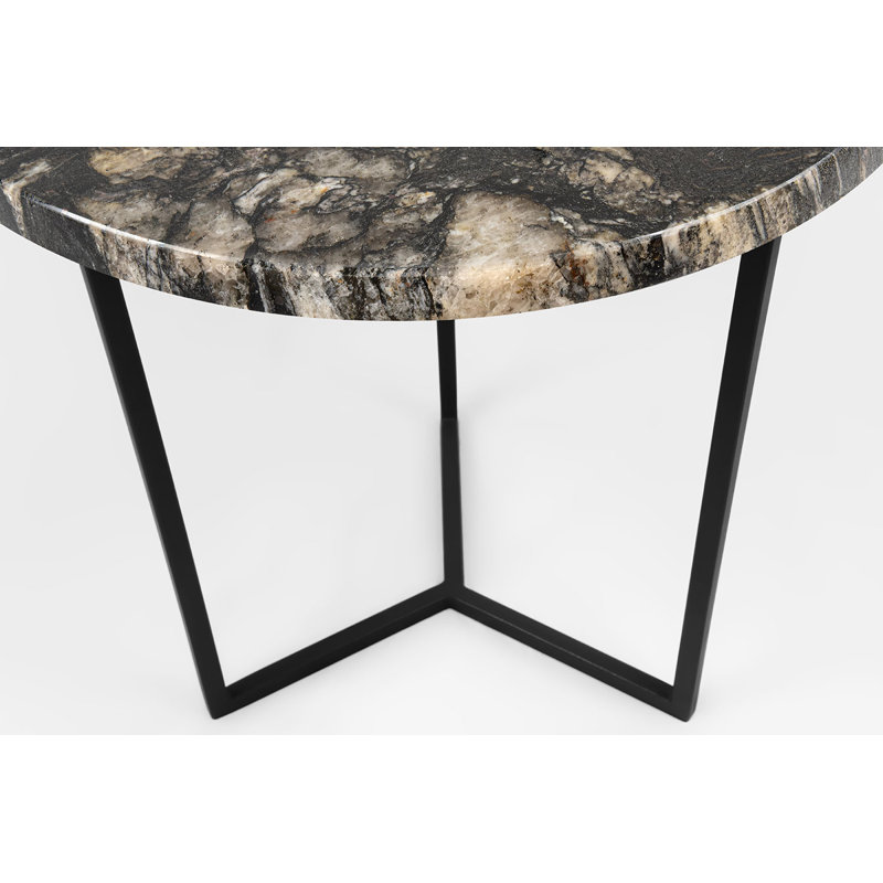 Driscoll Frame End Table, Black