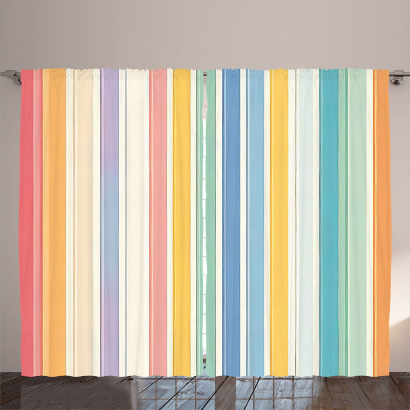 Room Darkening Curtain Pair, 54" W x 90" L