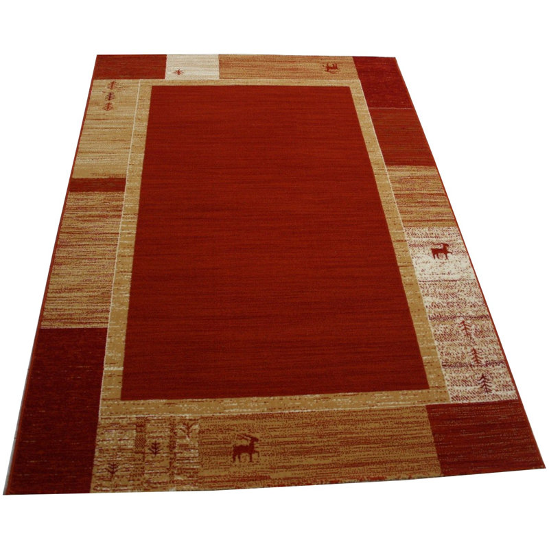 McCaskill Rectangle Hand Hooked Area Rug, Rectangular 133 x 195cm