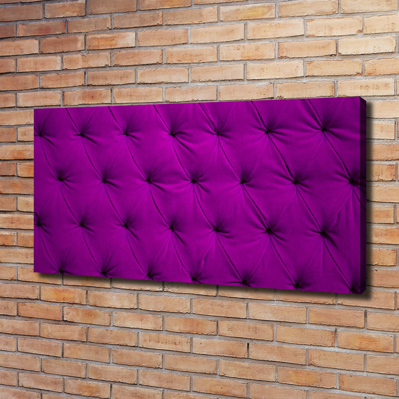 Velvet Wall - Wrapped Canvas Print