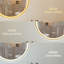 Aluminium Oval Mirror