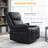 Fauteuil inclinable manuel pivotant de 36,2 po Homcom