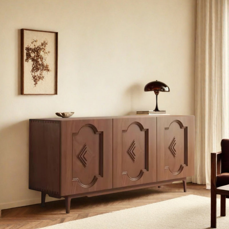 Multi-Functional Retro Sideboard, 31.5" H x 47.24" W x 15.75" D