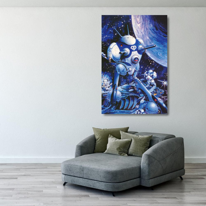 Robotech, 40" H x 27" W