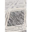 Tapis moderne argenté / ivoire touffeté à la main Modern-80601102