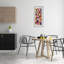 "Layered Wine Glasses", peinture encadrée sur bois par Maria Over, impression-88124141-88124142