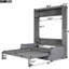 Queen Size Bed Grey - Functional With Storage And Integration For Queen, Multifunctional Storage, Maximize Space Efficiency In Small Apartments-121098441