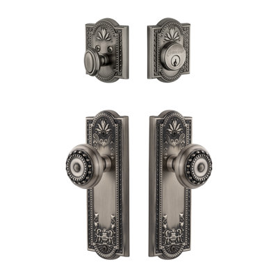 Parthenon Complete Entry Knob Set with Deadbolt