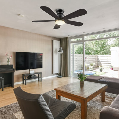 Ventilateur de plafond 48 po avec lumière Gabrand